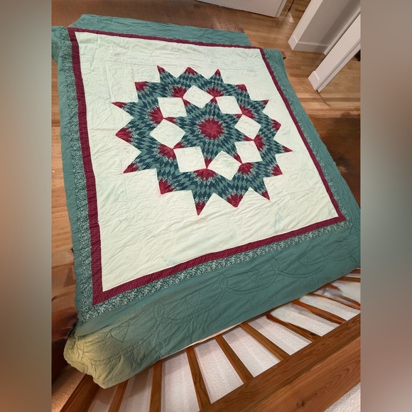 Other - Vintage Broken Star Quilt – Project / Repurpose Piece